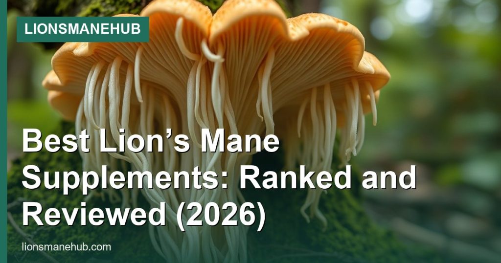 Best Lion’s Mane Supplements: Ranked and Reviewed (2026) - LionsManeHub