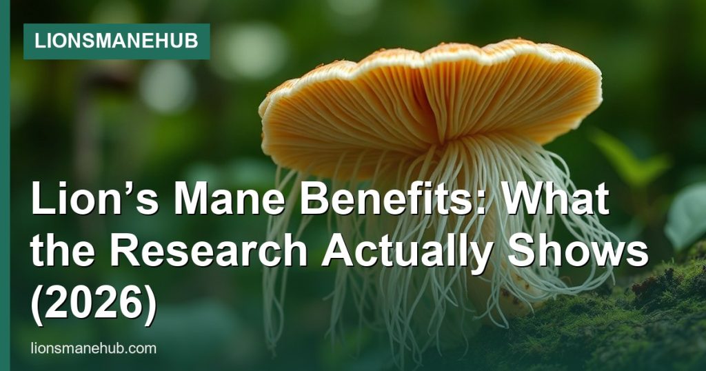 Lion’s Mane Benefits: What the Research Actually Shows (2026) - LionsManeHub